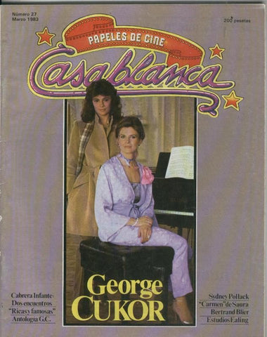 Papeles de cine: Casablanca numero 27