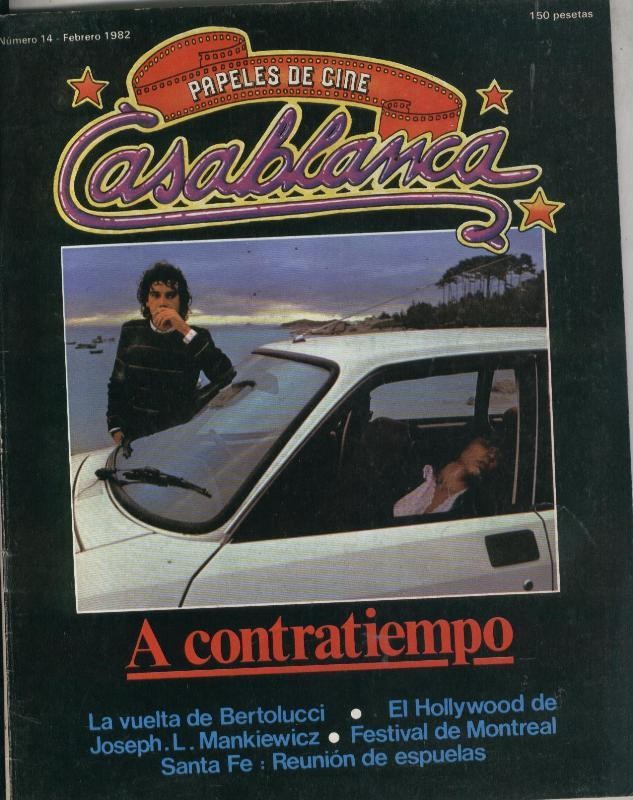 Papeles de cine: Casablanca numero 14