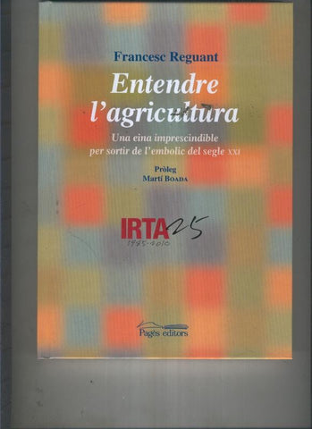 Entendre l agricultura