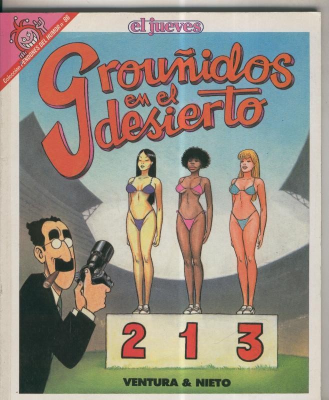 Pendones del Humor numero 086: Grouñidos en el desierto (numerado 1 en trasera)