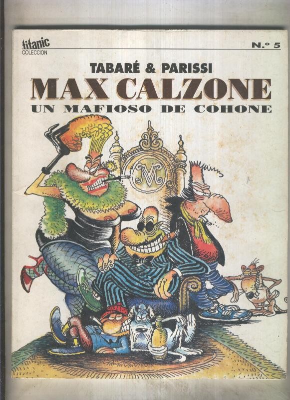 Titanic numero 5: Max Calzone (numerado 2 en interior cubierta)