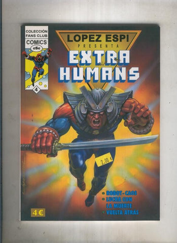 Lopez Espi presenta Extra Humans numero 4