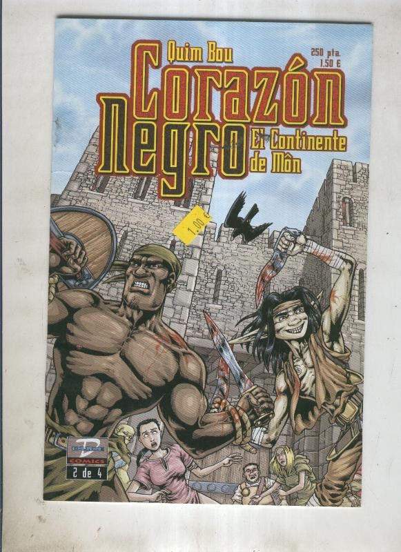 Corazon Negro, El continente de Mon numero 2