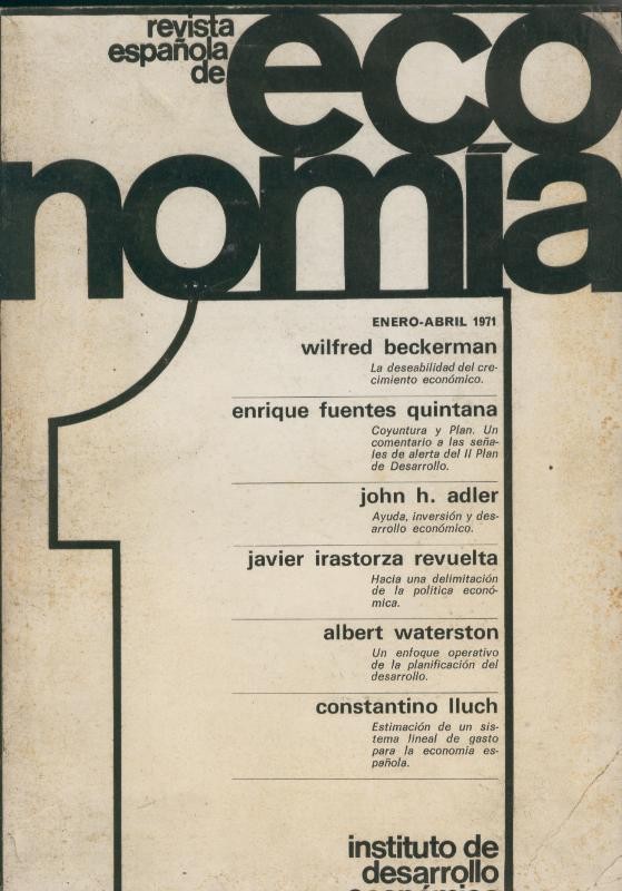 Revista española de economia numero 01