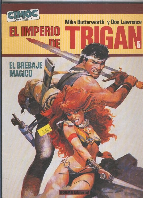 Cimoc Extra Color numero 015: El Imperio de Trigan volumen 5