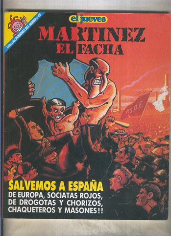 Pendones del Humor numero 048: Martinez el Facha: (numerado 1 en interior cubierta)