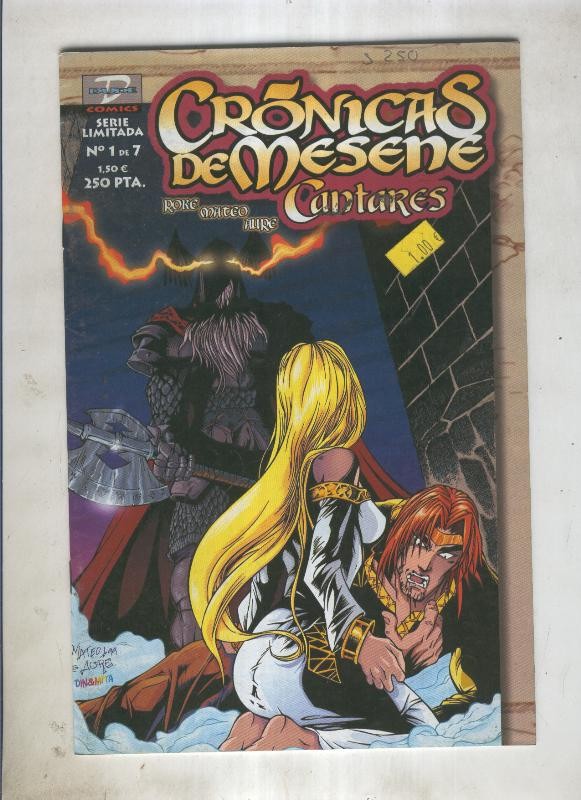 Cronicas de Mesene: Cantares numero 1