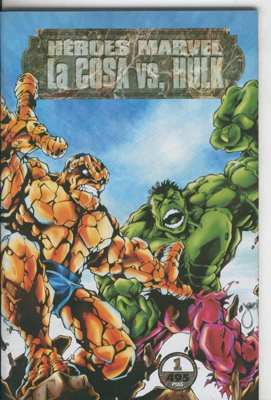 Heroes Marvel: La Cosa vs Hulk