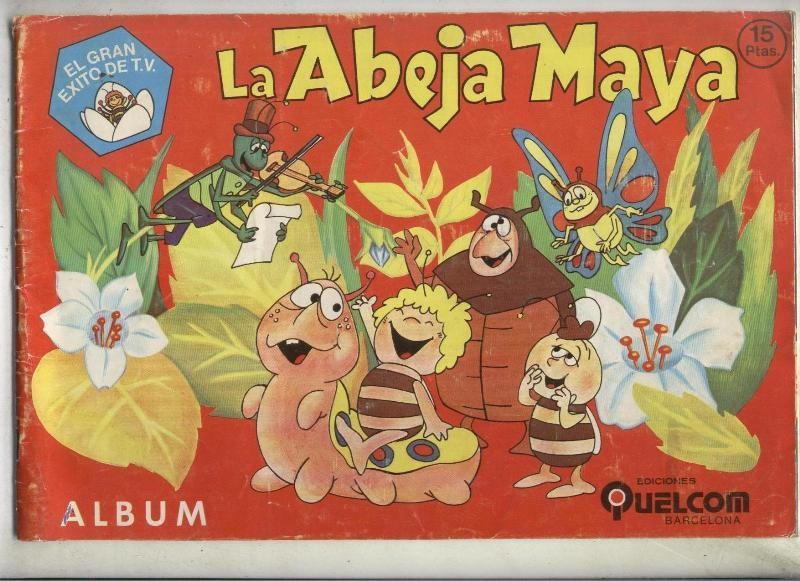 Album de Cromos calcomania: La abeja Maya