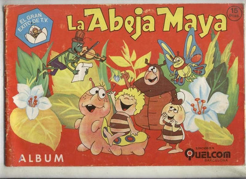 Album de Cromos calcomania: La abeja Maya