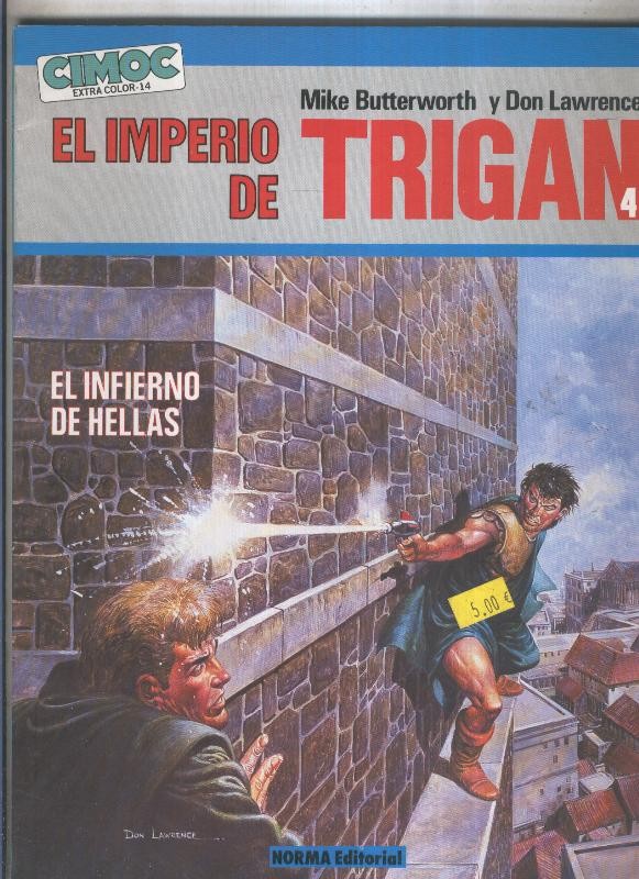 Cimoc Extra Color numero 014: El imperio de Trigan numero 4: el infierno de Hellas