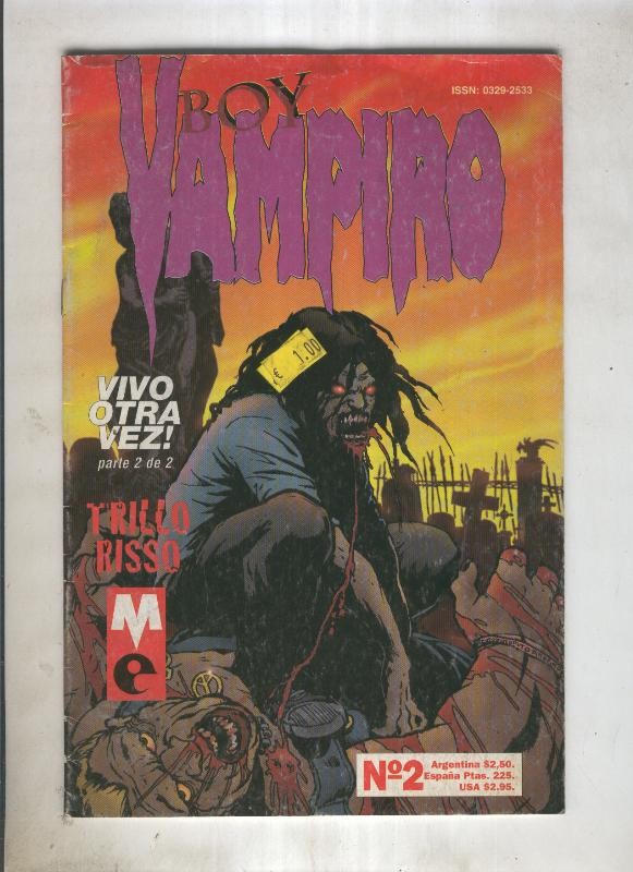 Boy vampiro : vivo otra vez numero 2 