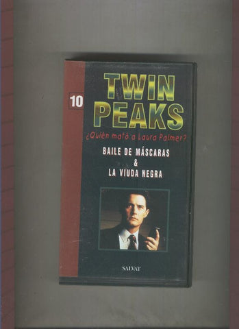 VHS: Twin Peaks: Quien mato a Laura Palmer numero 10: capitulos 19 y 20