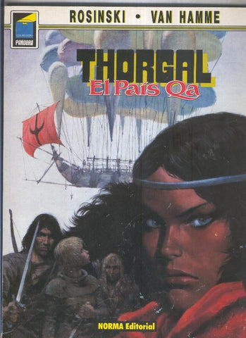 Pandora numero 003: Thorgal: El pais Qa (numerado 1 en interior cubierta)