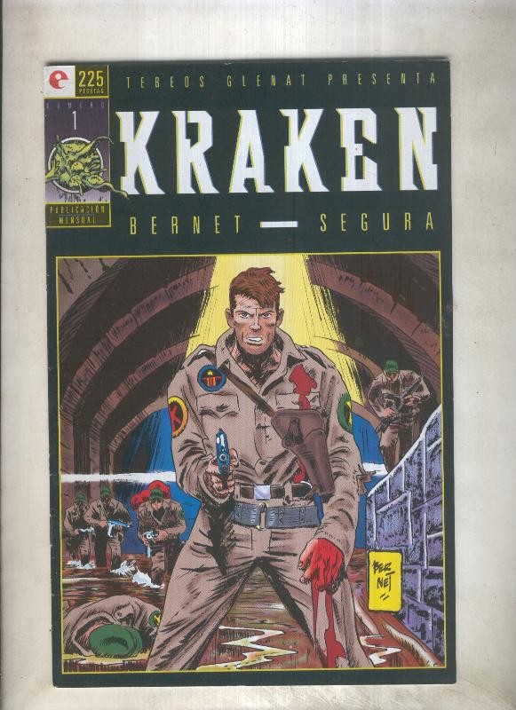 Kraken comic book numero 1