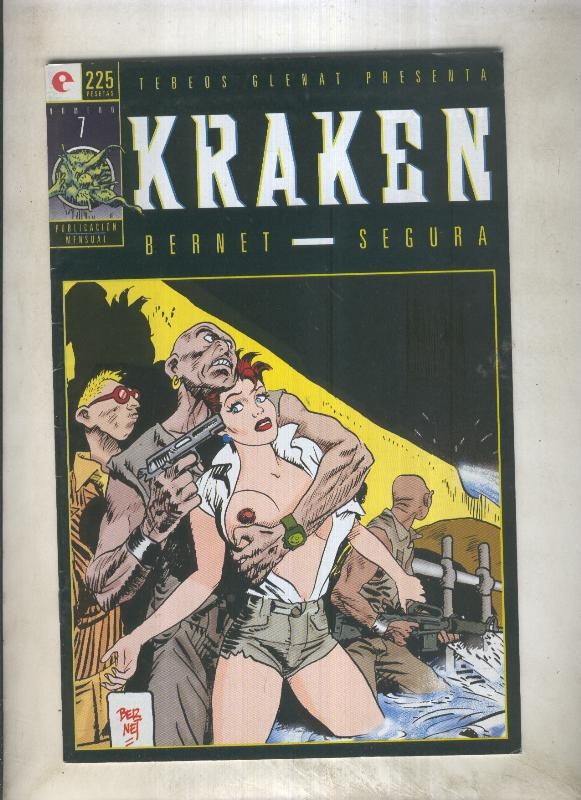 Kraken comic book numero 7