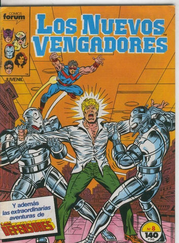 Los Nuevos Vengadores numero 08 (numerado 1 en trasera)