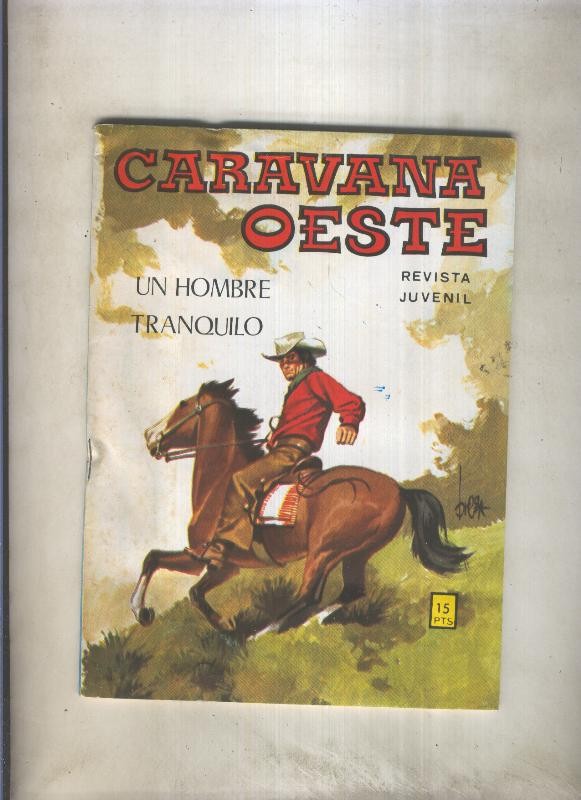 Caravana oeste numero 102: Un hombre tranquilo (numerado 2 en trasera)