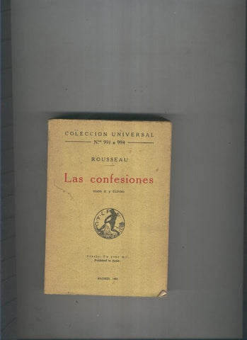 Las confesiones Tomo II