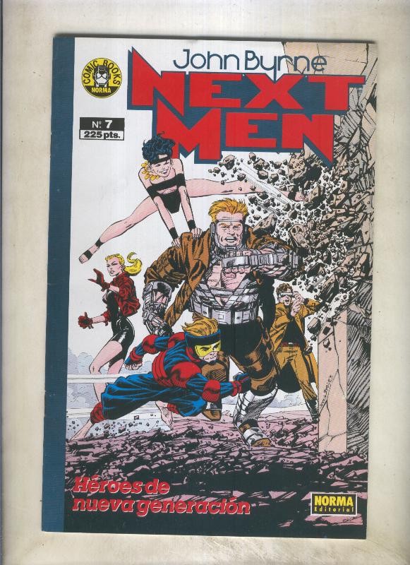Next Men numero 07 (numerado 1 en trasera)