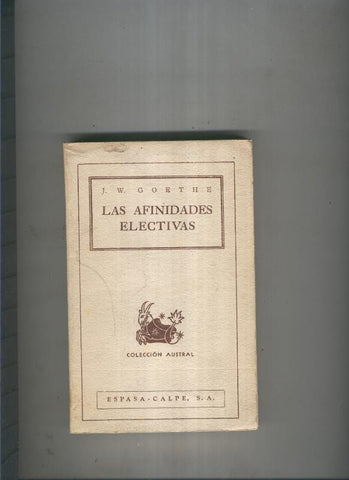 Las afinidades electivas