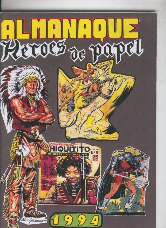 Heroes de Papel numero 41: Almanaque 1994 (numerado 1 en trasera)