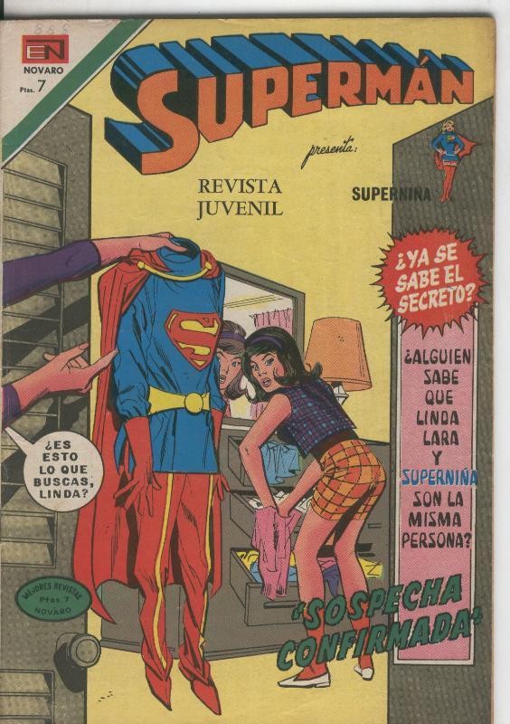 Superman numero 0888 (numerado 1 en trasera)