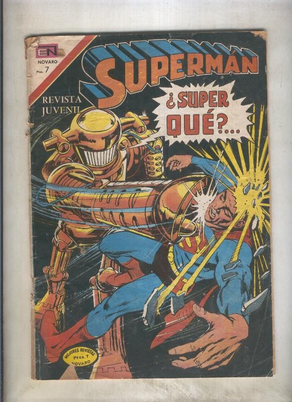 Superman numero 0852 (numerado 2 en trasera)