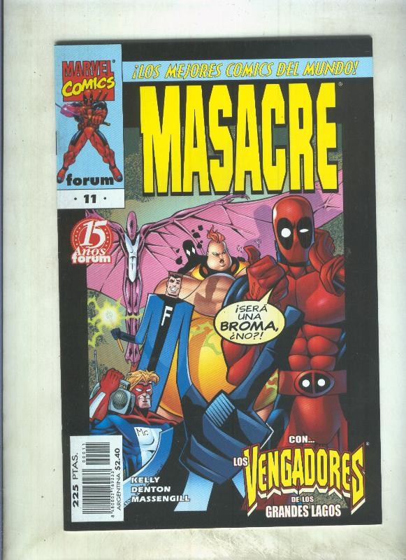 Masacre volumen 3 numero 11