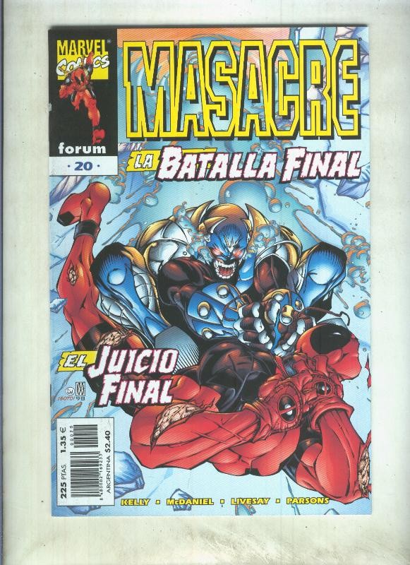 Masacre volumen 3 numero 20
