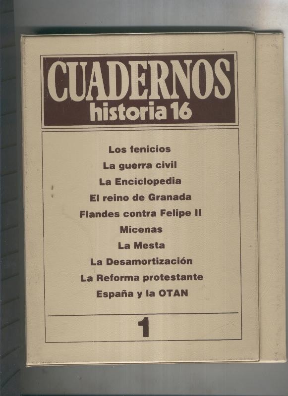 Tapas Cuadernos Historia 16 Volumen 001