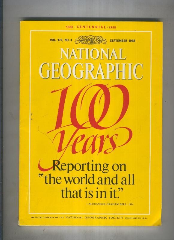 National Geographic Volumen 174 numero 3  september 1988:Reporting on the world  