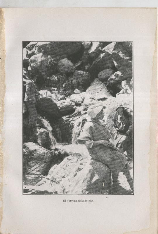 Mandolines i Babutxes lamina 12: El torrent dels Micos (Argel ?)