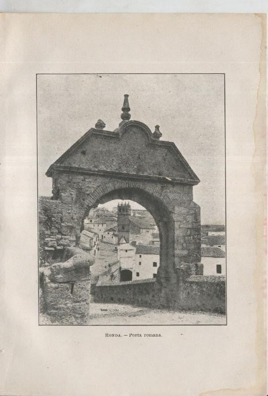 Mandolines i Babutxes lamina 13: Ronda, Porta Romana