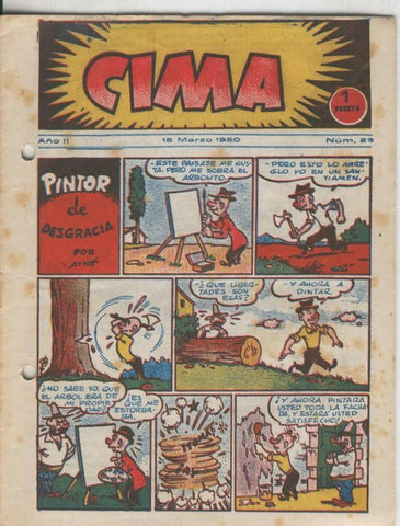 Cima numero 26, 15 marzo 1950