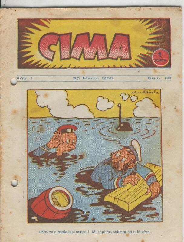 Cima numero 27, 30 marzo 1950