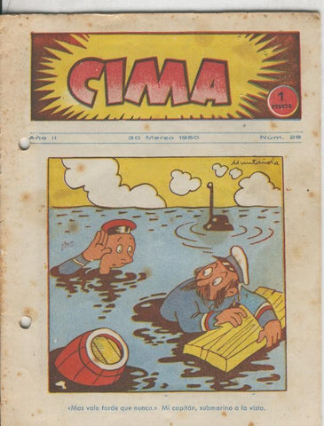 Cima numero 27, 30 marzo 1950