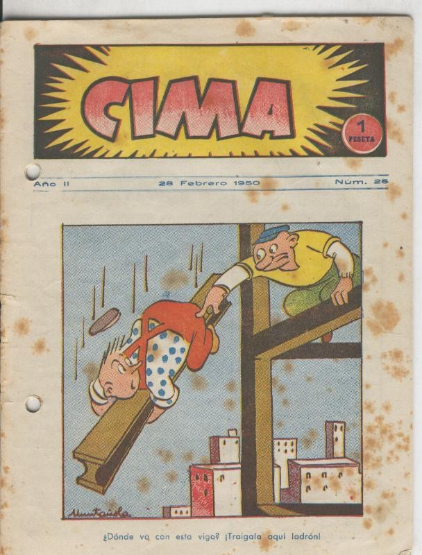 Cima numero 25, 28 febrero 1950