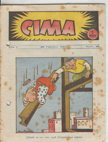 Cima numero 25, 28 febrero 1950