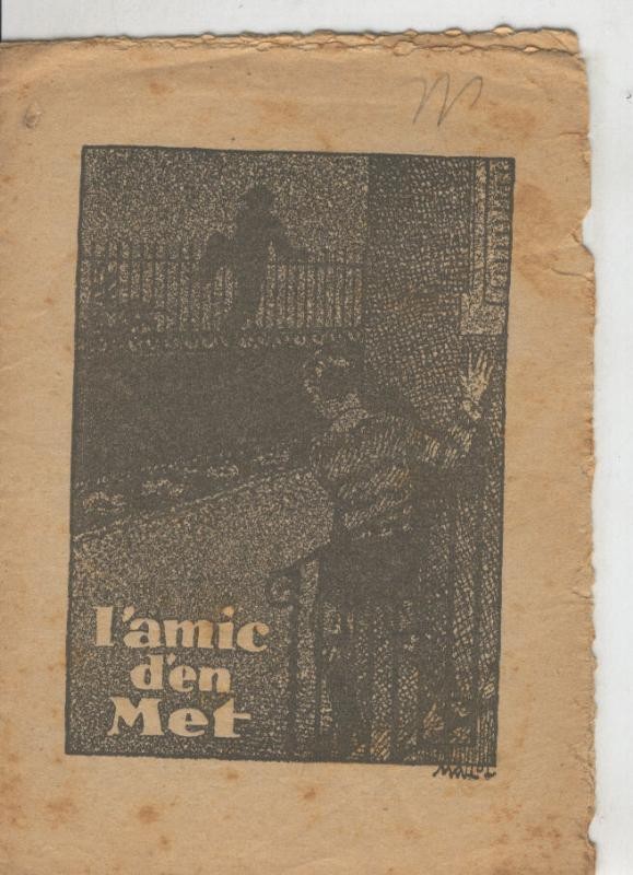 Coleccio d,en Patufet numero 0947: L,amic d,en Met de Jordi Catala