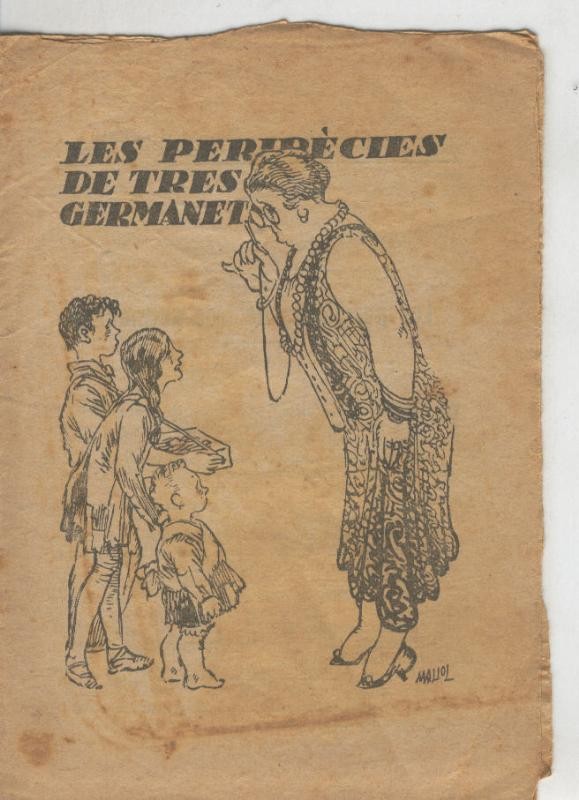 Coleccio d,en Patufet numero 0962: R.Bir: Les peripecies de tres germanets