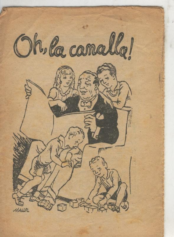 Coleccio d,en Patufet numero 1139: Jordi Catala: Oh, la canalla