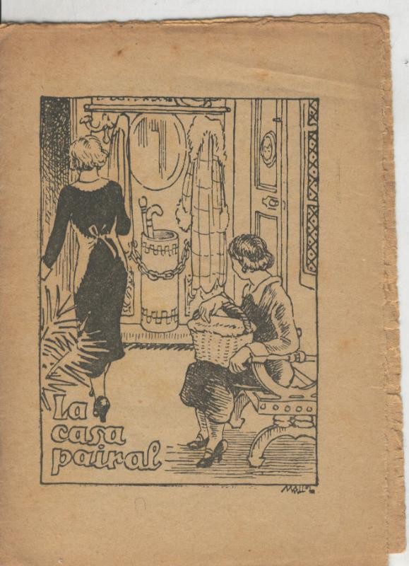 Coleccio d,en Patufet numero 1151: Jordi Catala: La casa pairal
