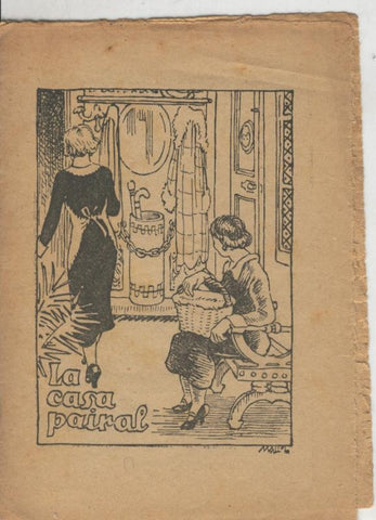 Coleccio d,en Patufet numero 1151: Jordi Catala: La casa pairal