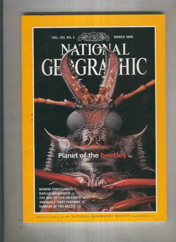 National geographic 1998 March: Planet of the beetles 