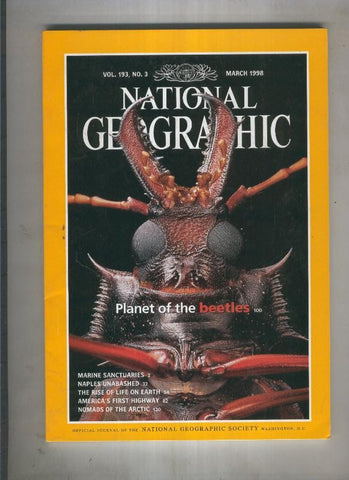 National geographic 1998 March: Planet of the beetles 