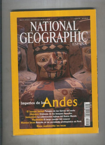 National geographic 2002 junio: Imperios de los andes 