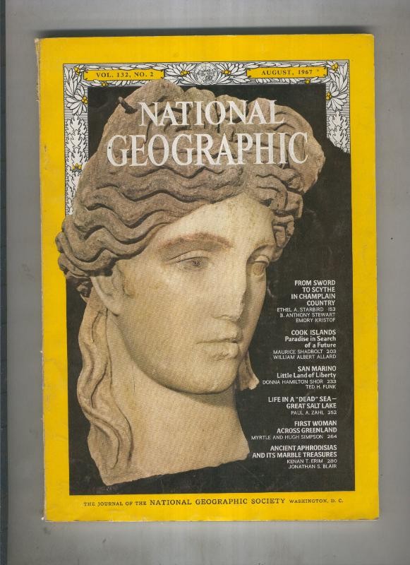 National geographic 1967 august