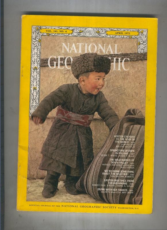 National geographic April 1972