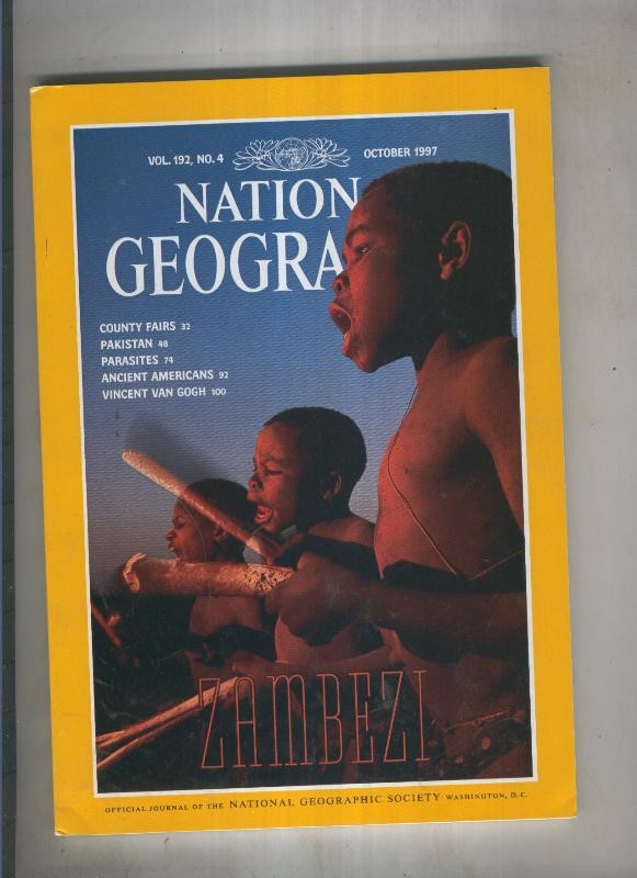 National geographic October 1997